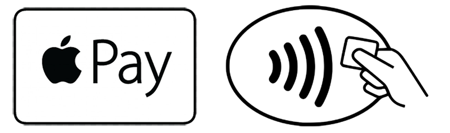 Apple Pay symbol or Contactless symbol